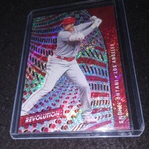 2021 Panini Chronicles Revolution Fractal Shohei Ohtani #13 – Los Angeles Angels